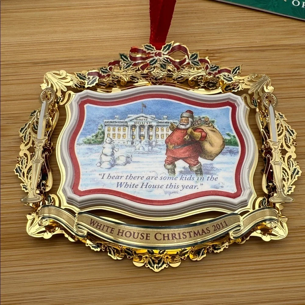 2011 White House Historical Association Christmas Ornament